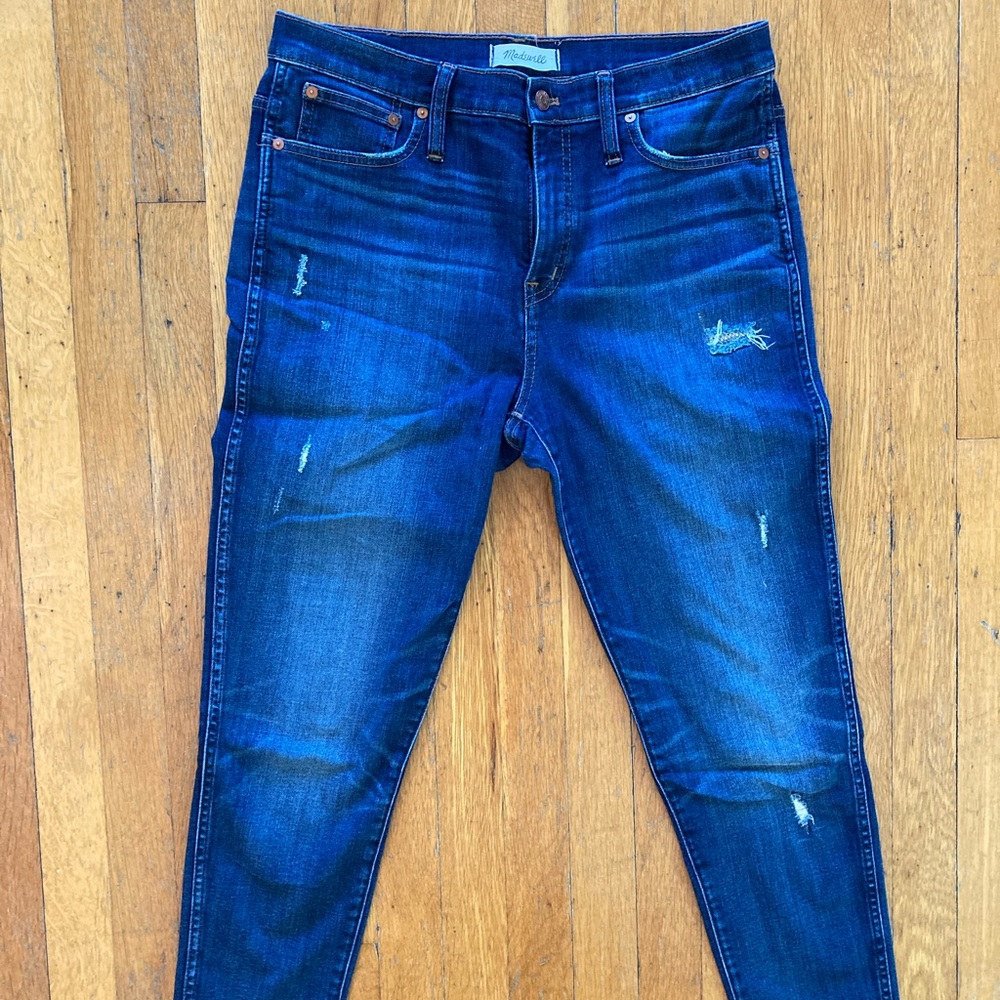 Madewell 9 inch high rise skinny jeans